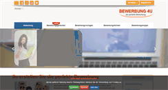 Desktop Screenshot of bewerbung-4u.de